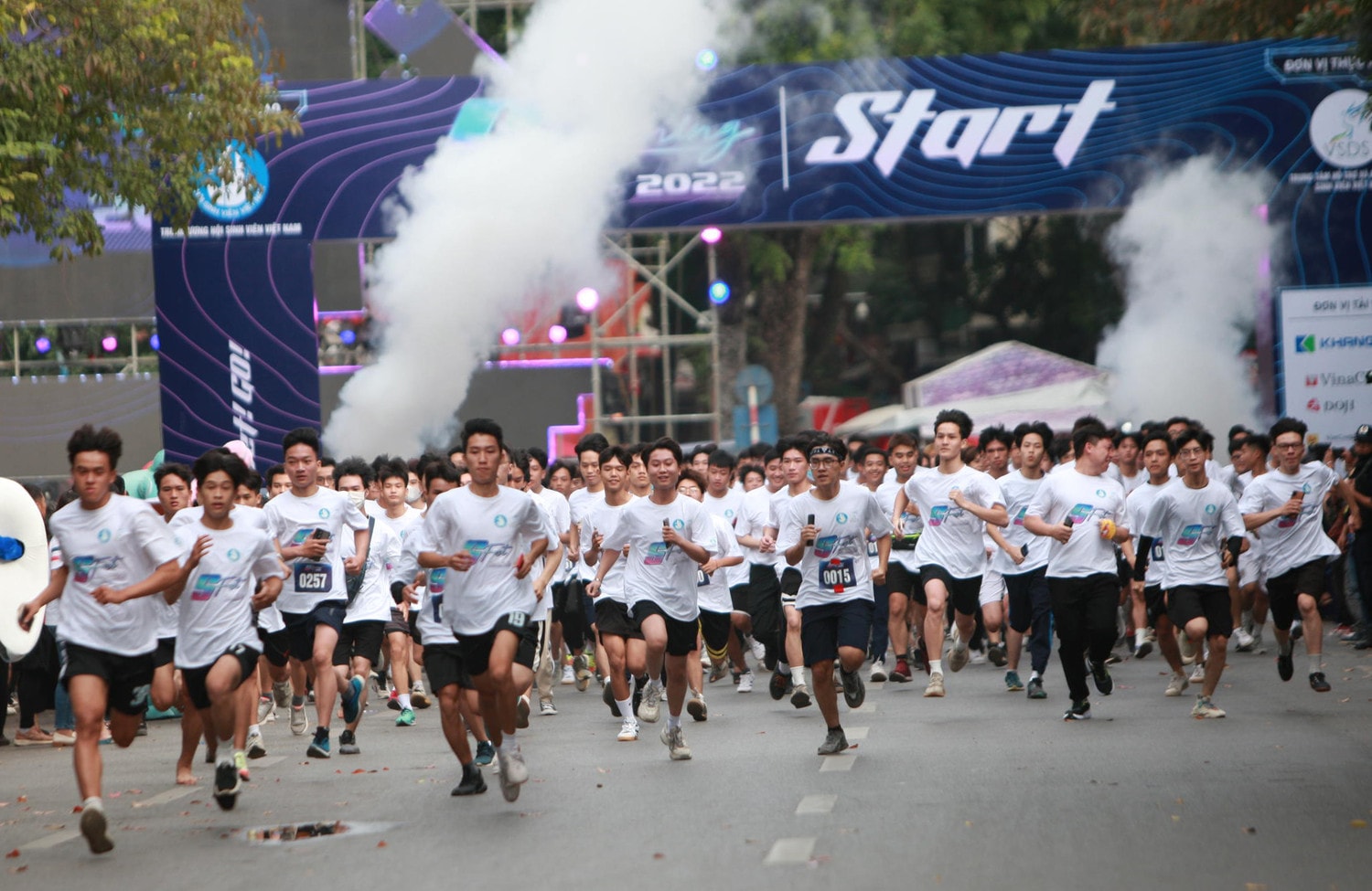 Giải chạy S-Running thu hút được nhiều sinh viên tham gia Khởi động Giải thể thao sinh viên toàn quốc VUG9 -0