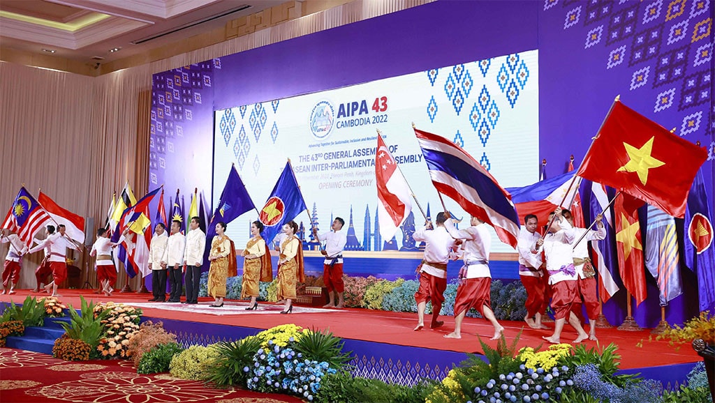 Một số hình ảnh Chủ tịch Quốc hội Vương Đình Huệ dự Lễ khai mạc AIPA-43 -0