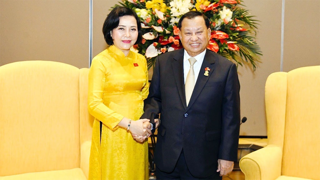 Quan hệ Việt Nam - Campuchia nhất định sẽ phát triển lên tầm cao mới, tiếp thêm động lực mới cho hoạt động của Hội Hữu nghị hai nước -0