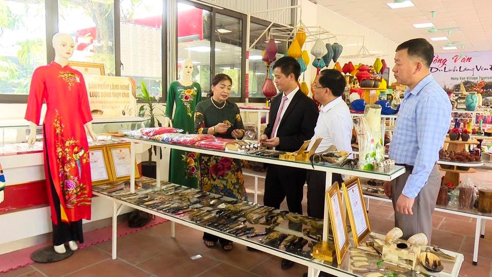 Thường Tín đã xây dựng 2 điểm giới thiệu và bán sản phẩm OCOP trên địa bàn huyện