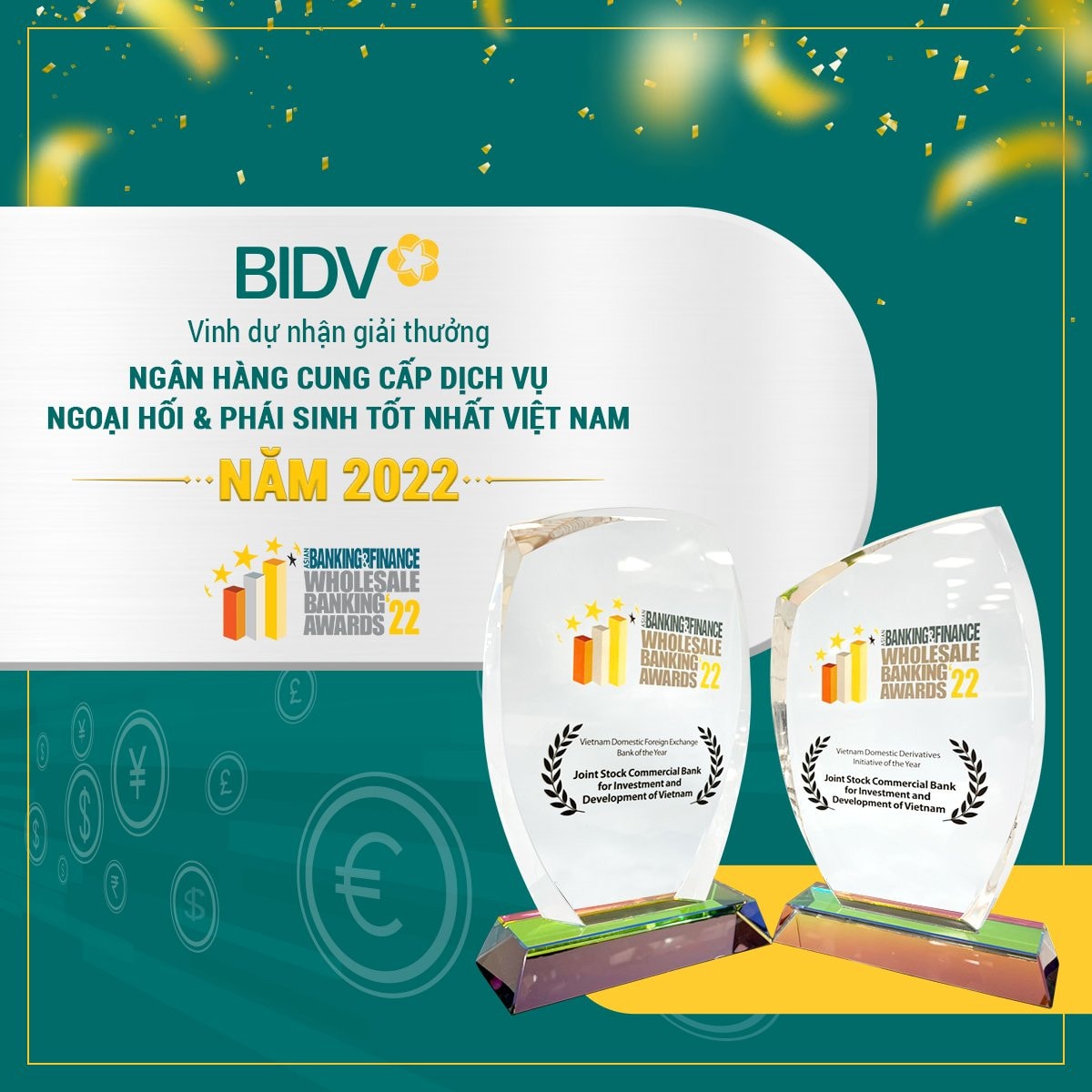 BIDV - Ngân hàng cung cấp dịch vụ ngoại hối và phái sinh tốt nhất Việt Nam -0
