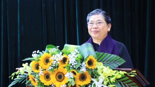 Nguyên Ủy viên Bộ Chính trị, nguyên Phó Chủ tịch Thường trực Quốc hội, nguyên Bí thư Tỉnh ủy Sơn La Tòng Thị Phóng