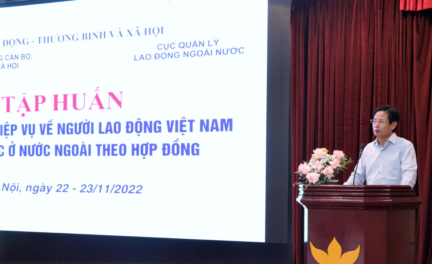 Tập huấn Bồi dưỡng nghiệp vụ về người lao động Việt Nam đi làm việc ở nước ngoài -0