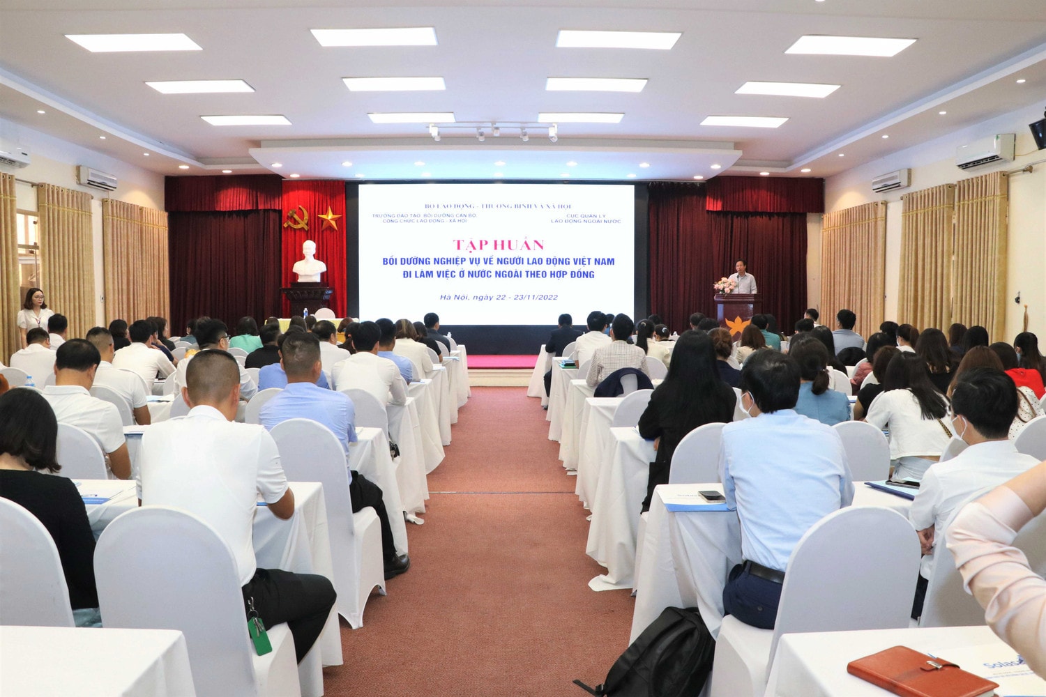 Tập huấn Bồi dưỡng nghiệp vụ về người lao động Việt Nam đi làm việc ở nước ngoài -0