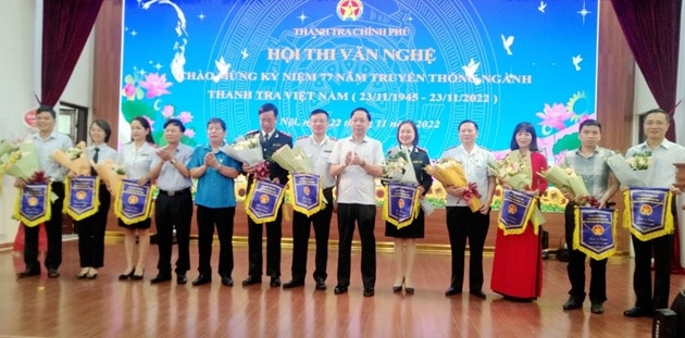 Giao lưu văn nghệ kỷ niệm 77 năm Ngày truyền thống Thanh tra Việt Nam -0