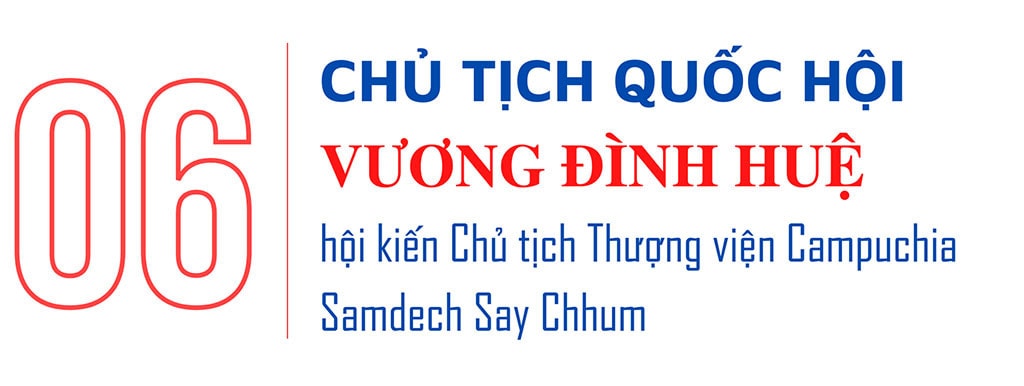 Chủ tịch Quốc hội Vương Đình Huệ thăm chính thức Vương quốc Campuchia và tham dự AIPA-43 -5