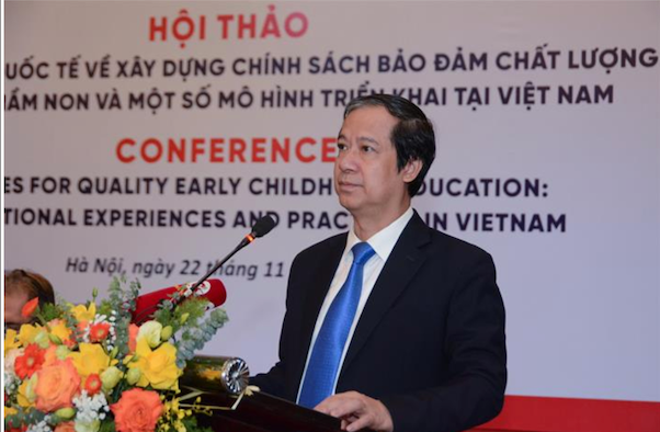 Bộ trưởng Bộ Giáo dục và Đào tạo Nguyễn Kim Sơn