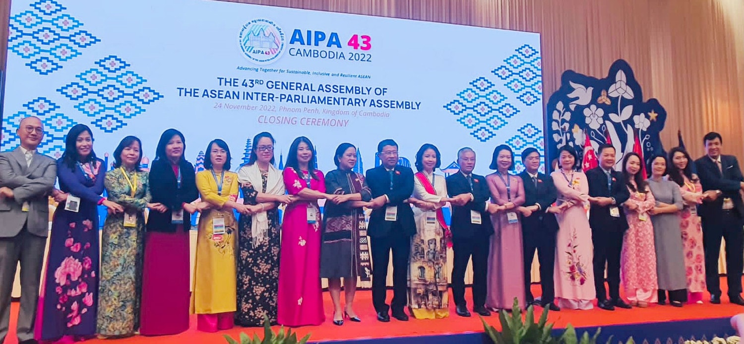 Bế mạc Đại hội đồng AIPA - 43