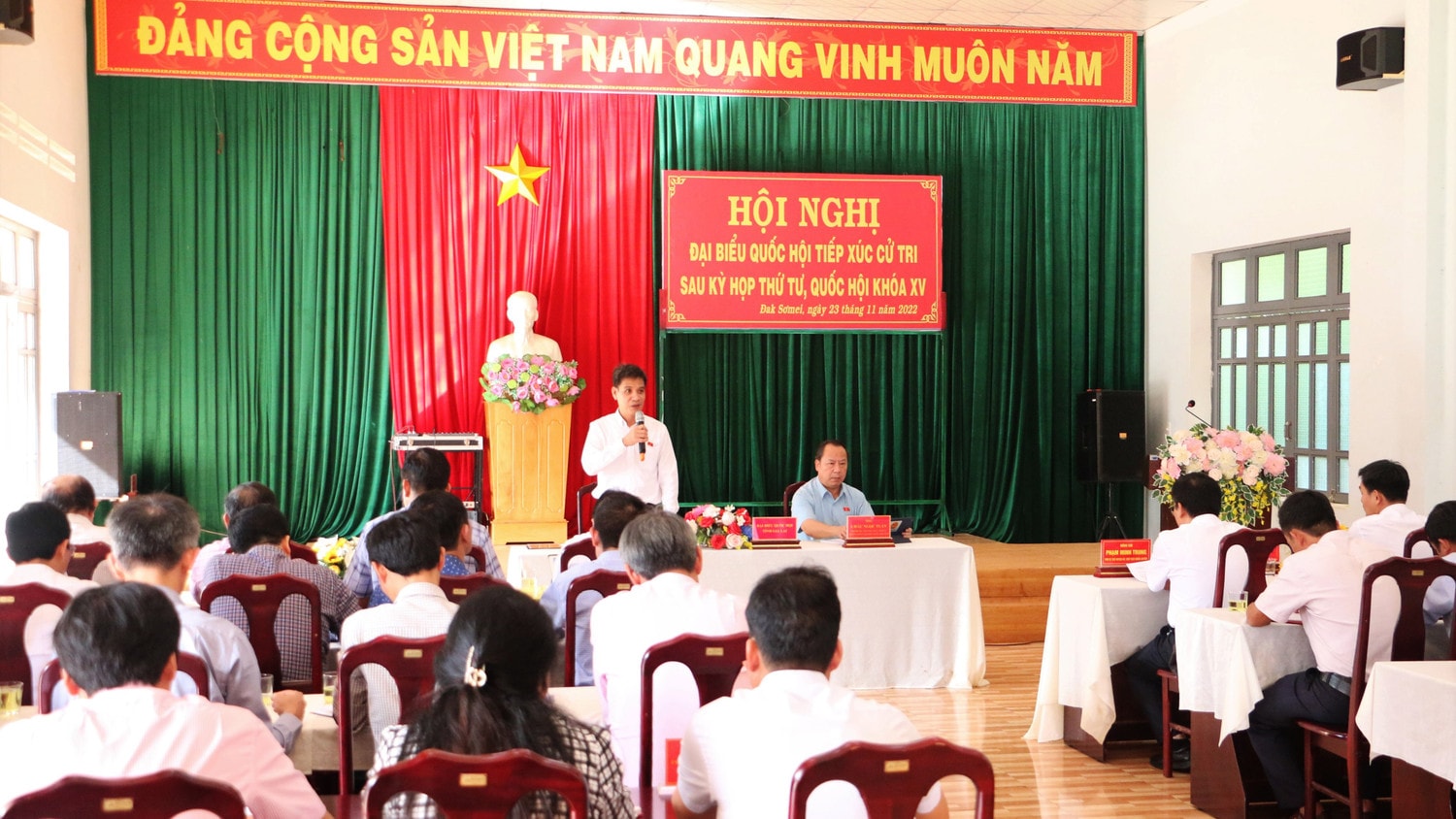 Đoàn đại biểu Quốc hội tỉnh Gia Lai tiếp xúc cử tri sau kỳ họp thứ 4 -0
