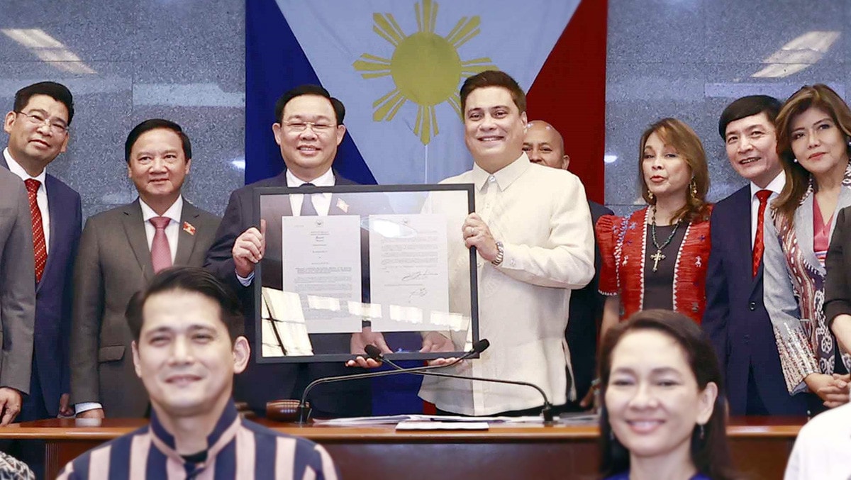 Một số hình Chủ tịch Quốc hội Vương Đình Huệ thăm chính thức Cộng hoà Philippines