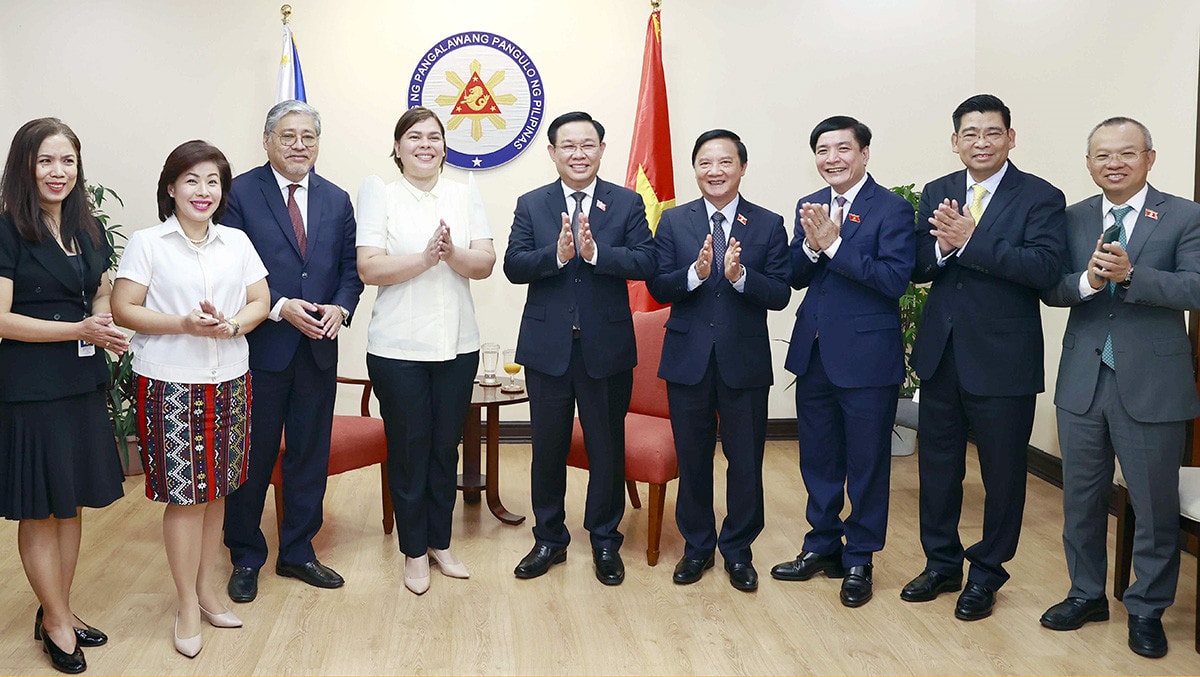 Một số hình Chủ tịch Quốc hội Vương Đình Huệ thăm chính thức Cộng hoà Philippines