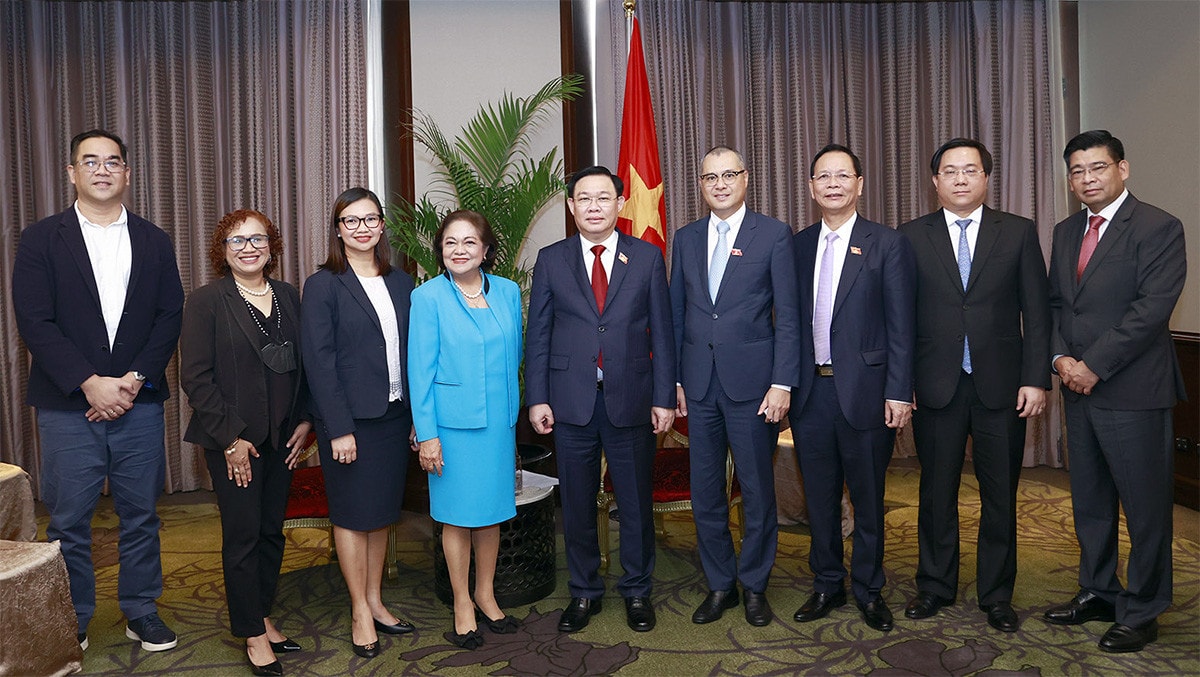 Chủ tịch Quốc hội Vương Đình Huệ thăm chính thức Cộng hòa Philippines