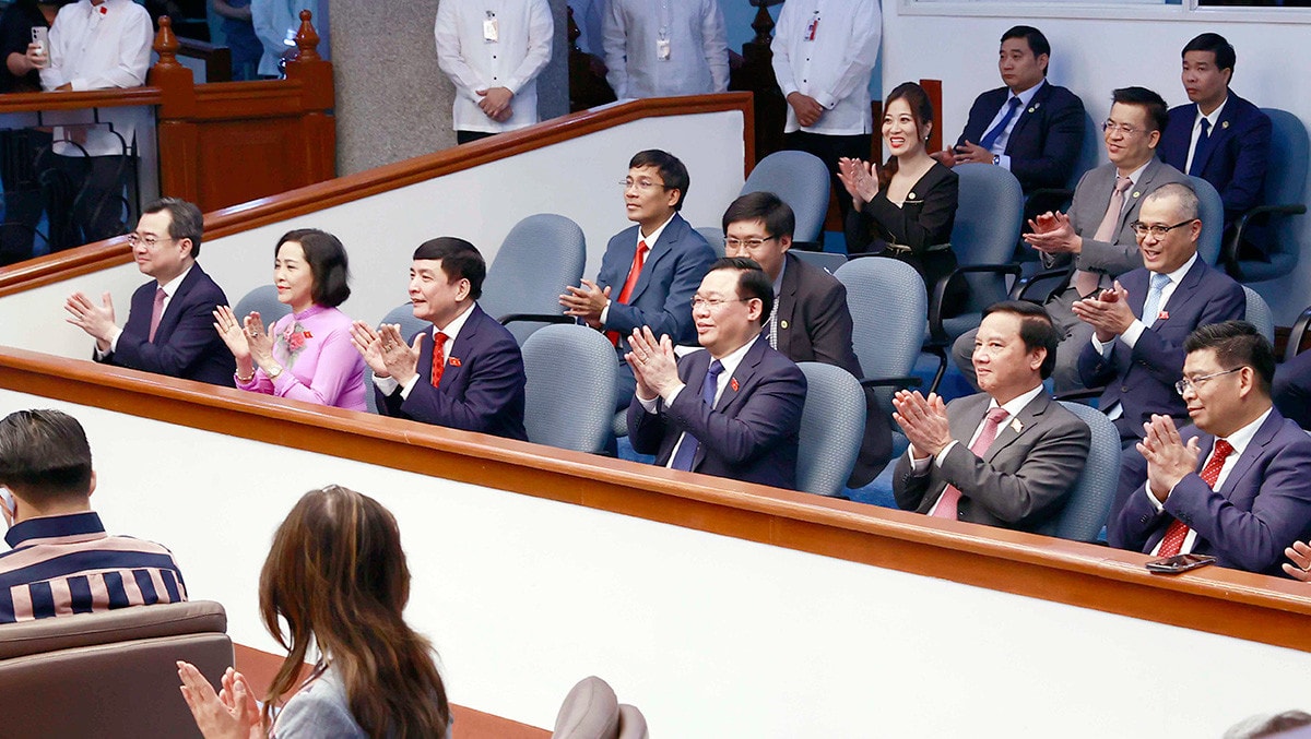 Một số hình Chủ tịch Quốc hội Vương Đình Huệ thăm chính thức Cộng hoà Philippines
