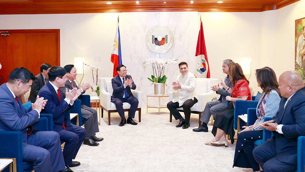 Một số hình Chủ tịch Quốc hội Vương Đình Huệ thăm chính thức Cộng hoà Philippines