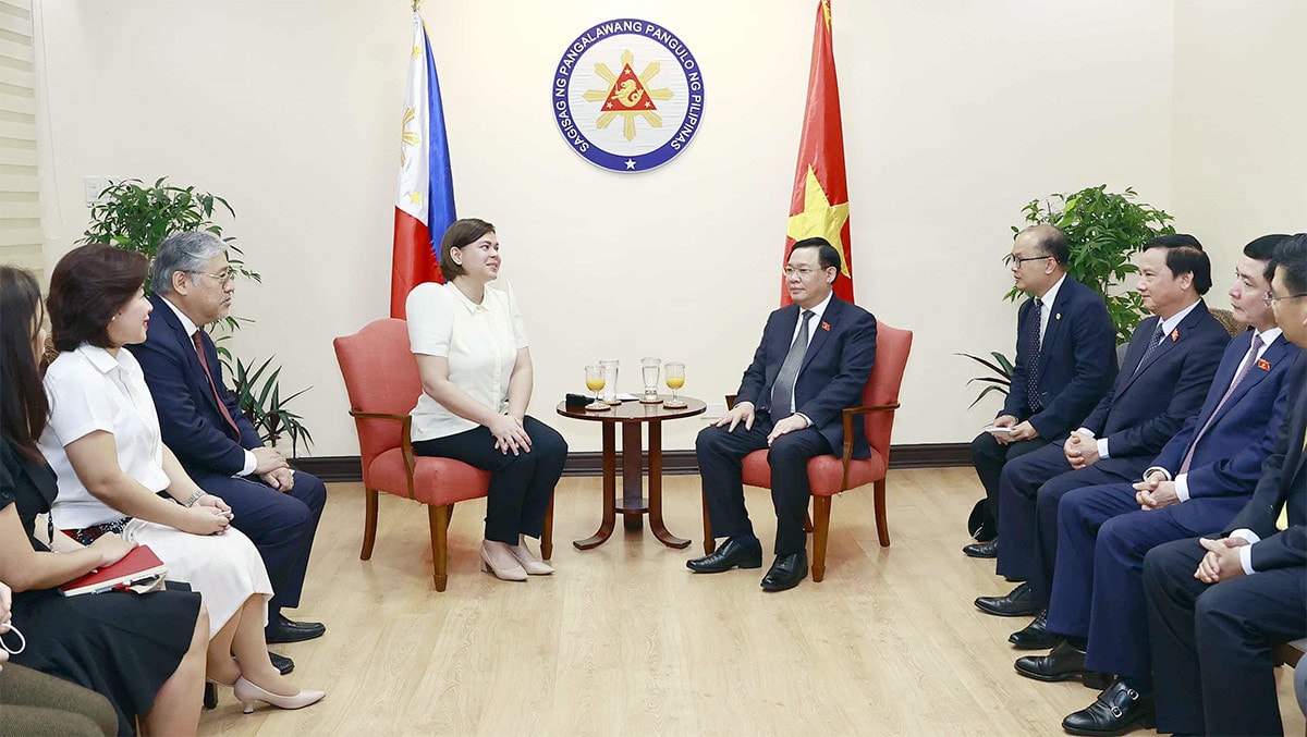 Một số hình Chủ tịch Quốc hội Vương Đình Huệ thăm chính thức Cộng hoà Philippines