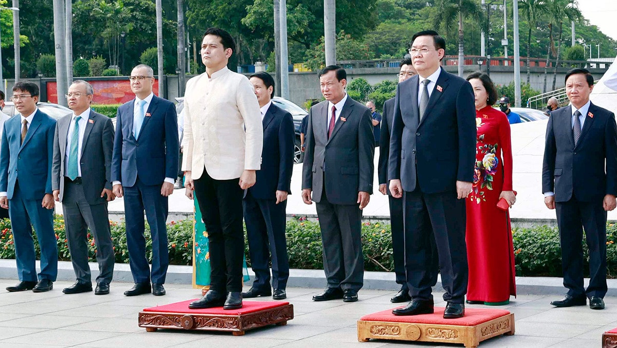 Một số hình Chủ tịch Quốc hội Vương Đình Huệ thăm chính thức Cộng hoà Philippines