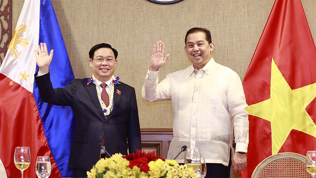 Chủ tịch Quốc hội Vương Đình Huệ thăm chính thức Cộng hòa Philippines