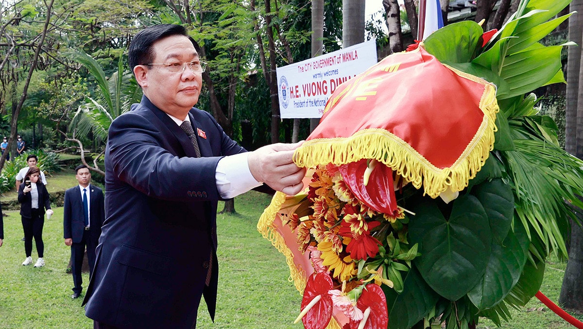 Một số hình Chủ tịch Quốc hội Vương Đình Huệ thăm chính thức Cộng hoà Philippines