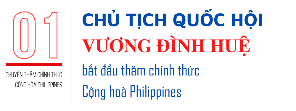 Chủ tịch Quốc hội Vương Đình Huệ thăm chính thức Cộng hòa Philippines -0