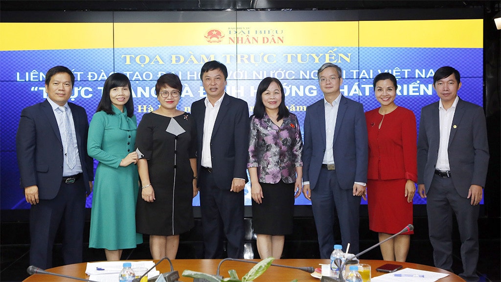 Đang diễn ra Tọa đàm trực tuyến “Liên kết đào tạo đại học với nước ngoài tại Việt Nam: Thực trạng và định hướng phát triển” -0