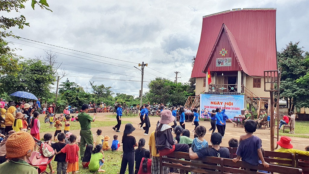 Đắk Nông kiện toàn cơ sở vật chất công an xã chính quy -0