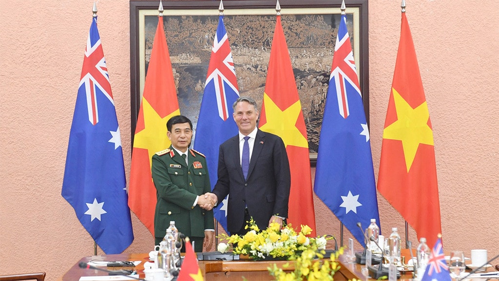 Phó Thủ tướng, Bộ trưởng Quốc phòng Austraylia Richard Males thăm chính thức Việt Nam -2