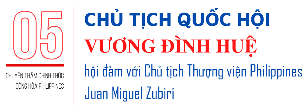 Chủ tịch Quốc hội Vương Đình Huệ thăm chính thức Cộng hòa Philippines -0