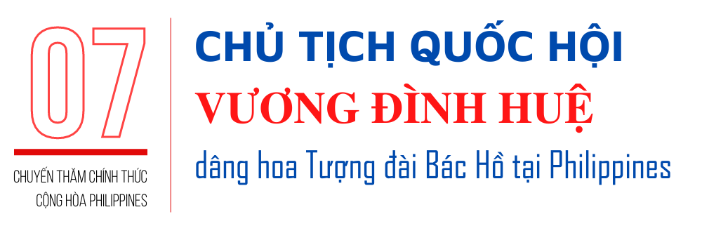 Chủ tịch Quốc hội Vương Đình Huệ thăm chính thức Cộng hòa Philippines -0