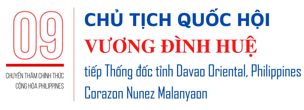 Chủ tịch Quốc hội Vương Đình Huệ thăm chính thức Cộng hòa Philippines -0