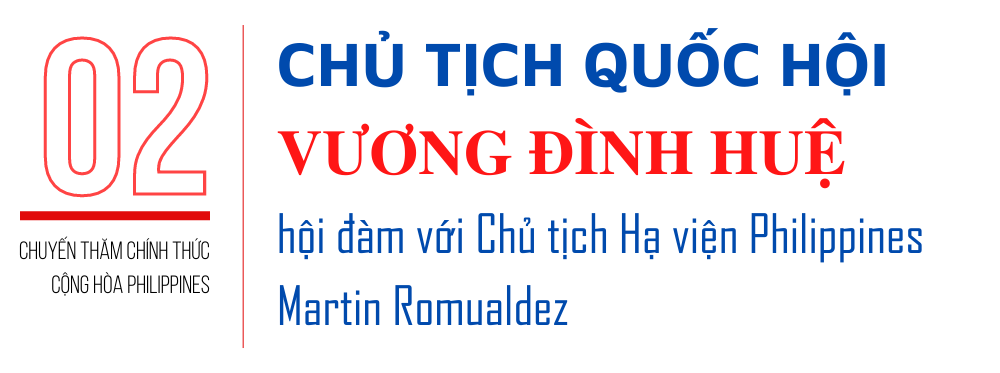 Chủ tịch Quốc hội Vương Đình Huệ thăm chính thức Cộng hòa Philippines -0