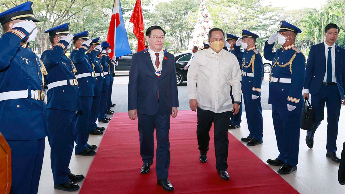 Một số hình Chủ tịch Quốc hội Vương Đình Huệ thăm chính thức Cộng hoà Philippines