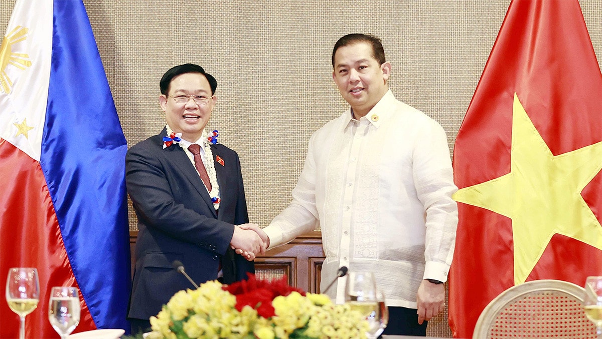Một số hình Chủ tịch Quốc hội Vương Đình Huệ thăm chính thức Cộng hoà Philippines