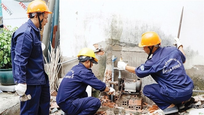 TP. Hồ Chí Minh triển khai đồng bộ các giải pháp giảm khai thác nước ngầm. Nguồn: ITN