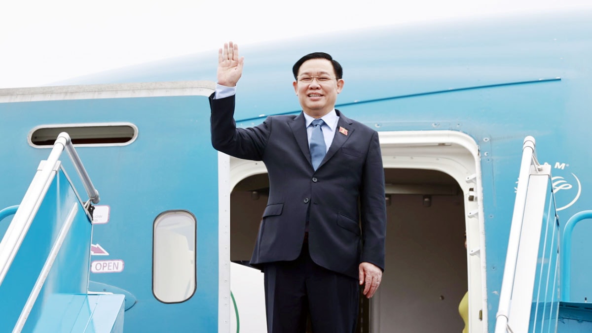 Chủ tịch Quốc hội Vương Đình Huệ lên đường thăm chính thức Australia và New Zealand -0