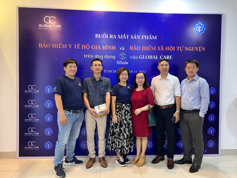 Global Care và bảo hiểm xã hội TP. Thủ Đức ra mắt bảo hiểm y tế hộ gia đình và bảo hiểm xã hội tự nguyện trên ứng dụng GSale -0