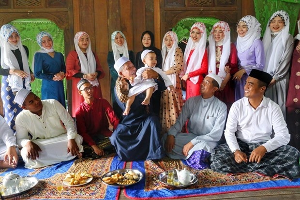 Độc đáo lễ đặt tên cho con của người Chăm Islam -0