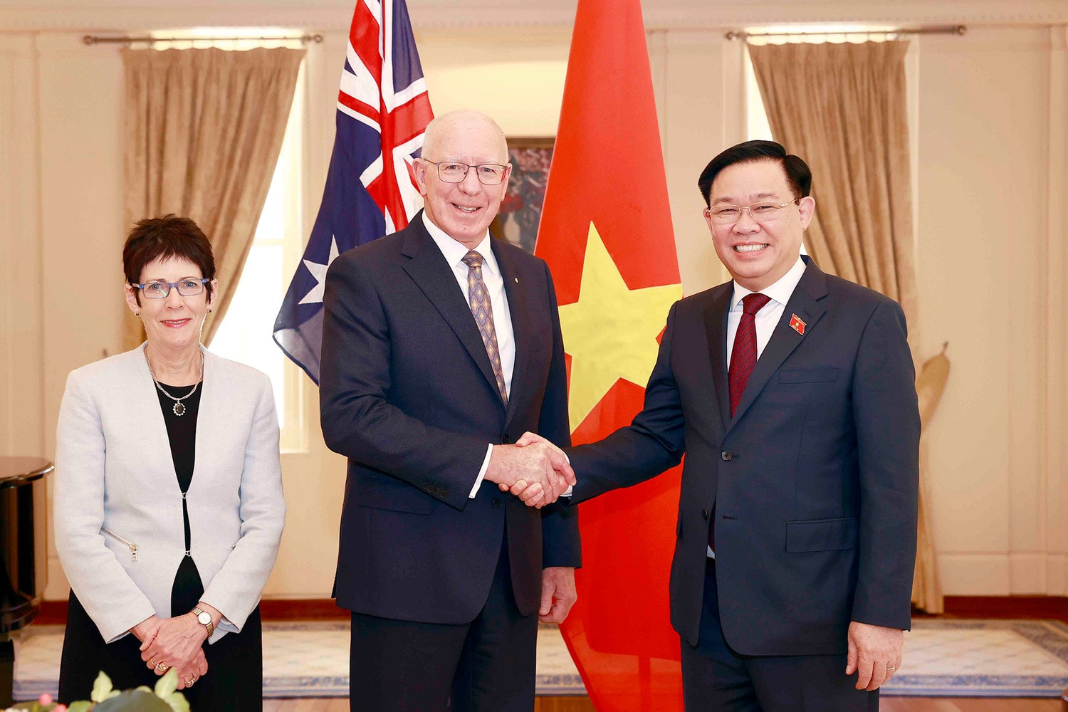 Ngày làm việc đầu tiên của Chủ tịch Quốc hội Vương Đình Huệ tại Australia -0