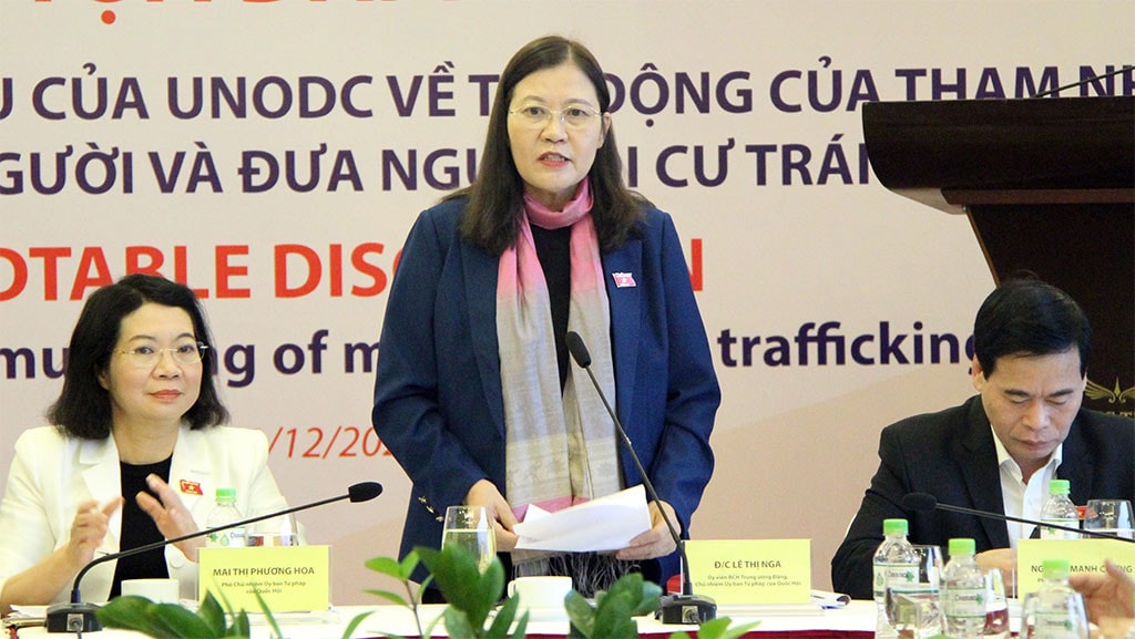 Ủy ban Tư pháp tổ chức Tọa đàm về tác động của tham nhũng với mua bán người và đưa người di cư trái phép -2