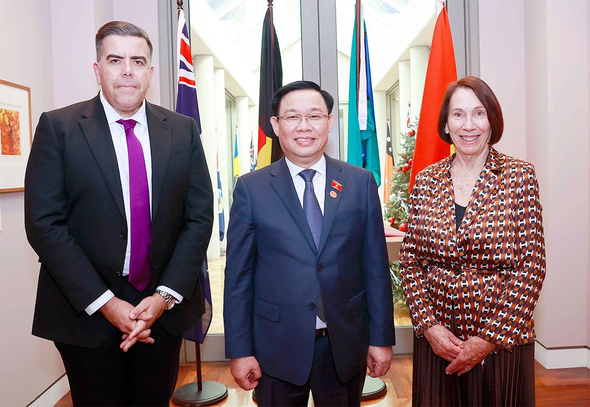Ngày làm việc đầu tiên của Chủ tịch Quốc hội Vương Đình Huệ tại Australia -0