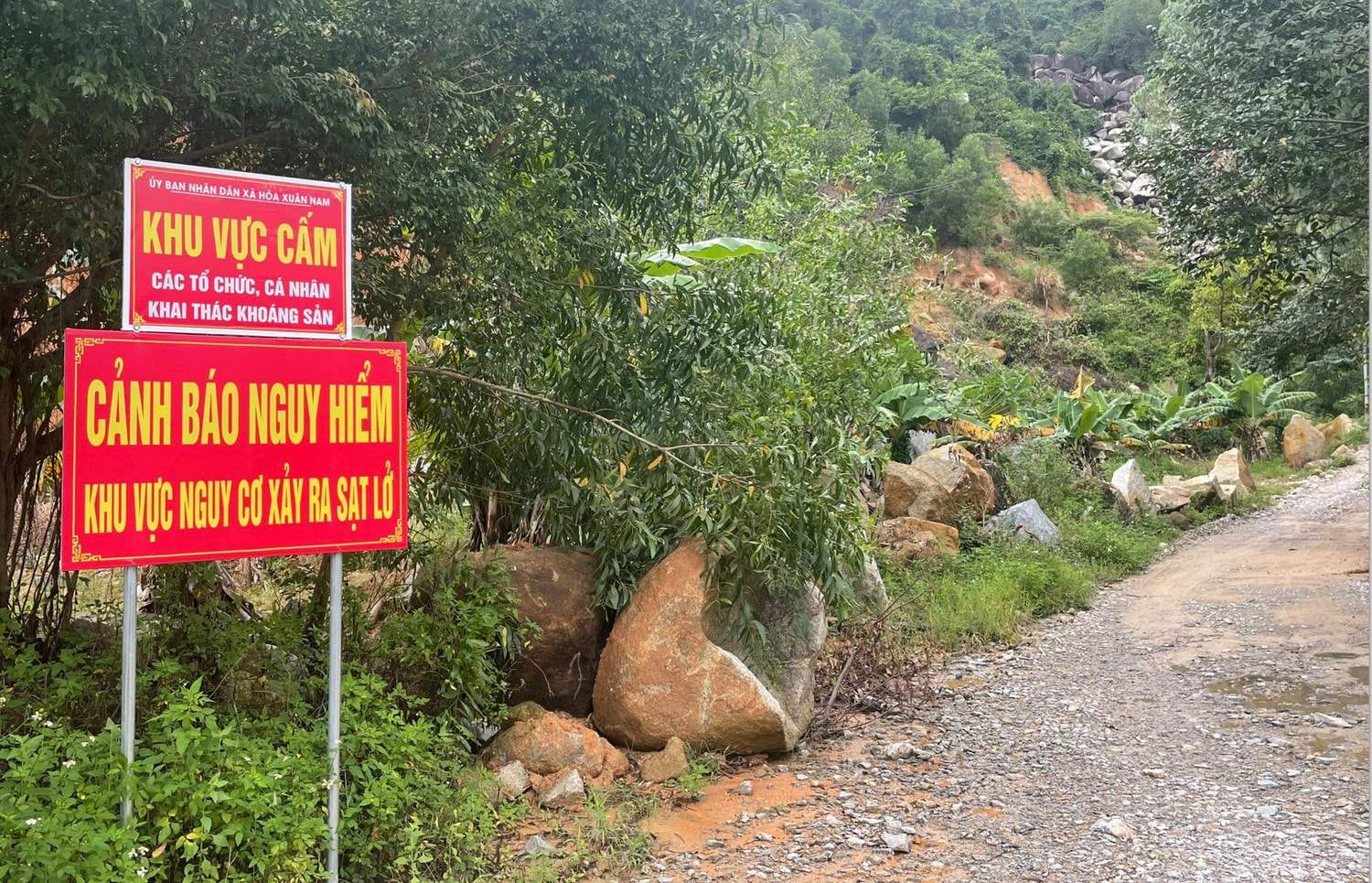Phú Yên: khai thác đá trái phép vẫn diễn ra tại Thị xã Đông Hòa -0