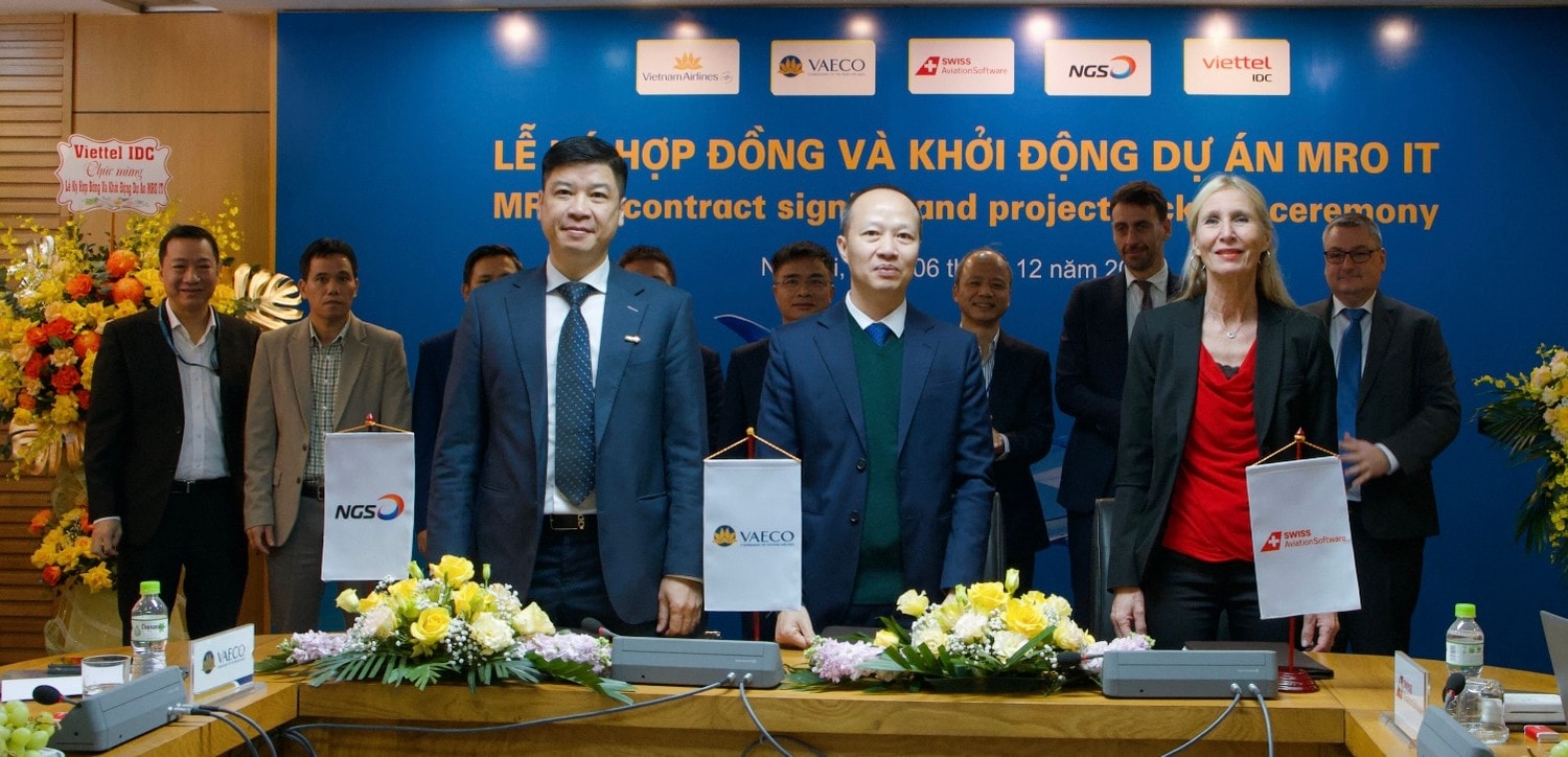 Vietnam Airlines đẩy mạnh chuyển đổi số với phần mềm quản lý kỹ thuật và bảo dưỡng tàu bay mới -0