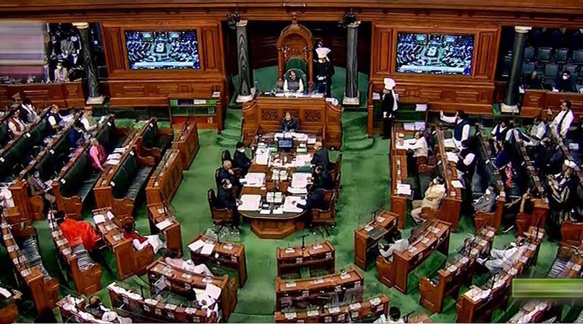 Một phiên họp của Quốc hội Ấn Độ năm 2022 - Indian Express