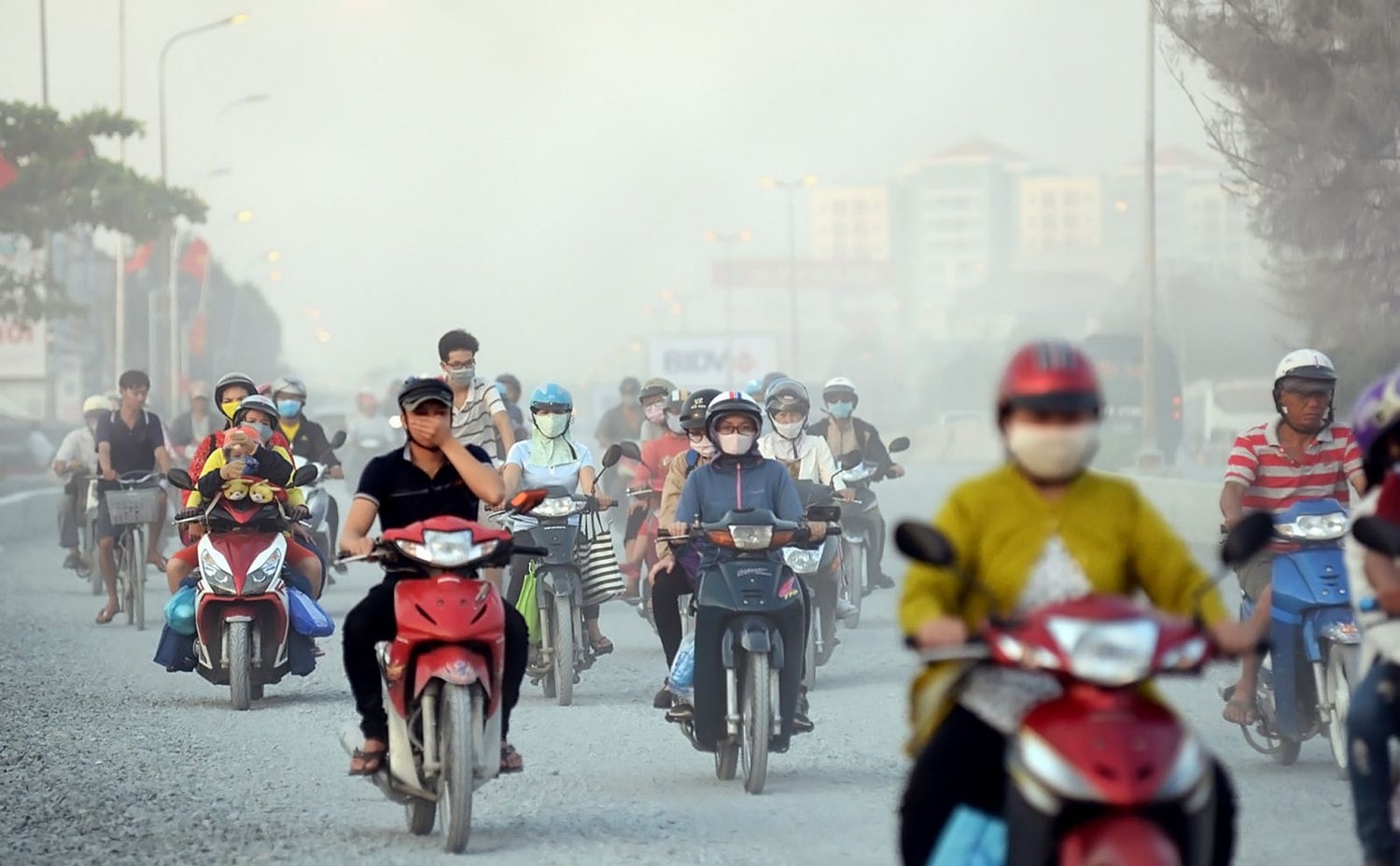 Giảm thiểu ô nhiễm không khí tại các nút giao thông trọng điểm ở Đồng Nai. Nguồn: ITN