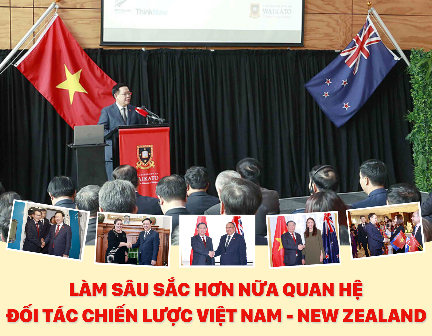 Làm sâu sắc hơn nữa quan hệ Đối tác chiến lược Việt Nam - New Zealand