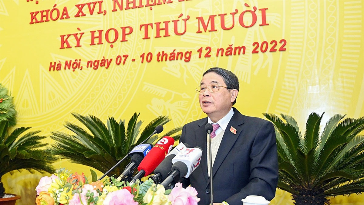 Phó Chủ tịch Quốc hội Nguyễn Đức Hải dự Kỳ họp thứ Mười, HĐND TP. Hà Nội -0