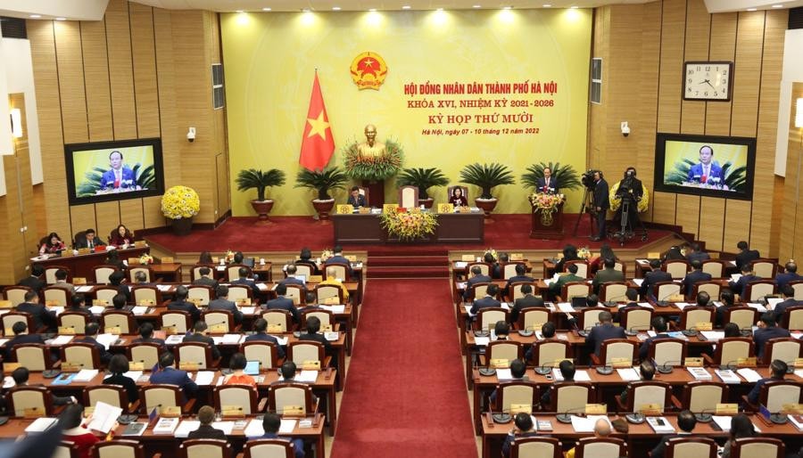 Khai mạc Kỳ họp thứ 10 HĐND thành phố Hà Nội -0