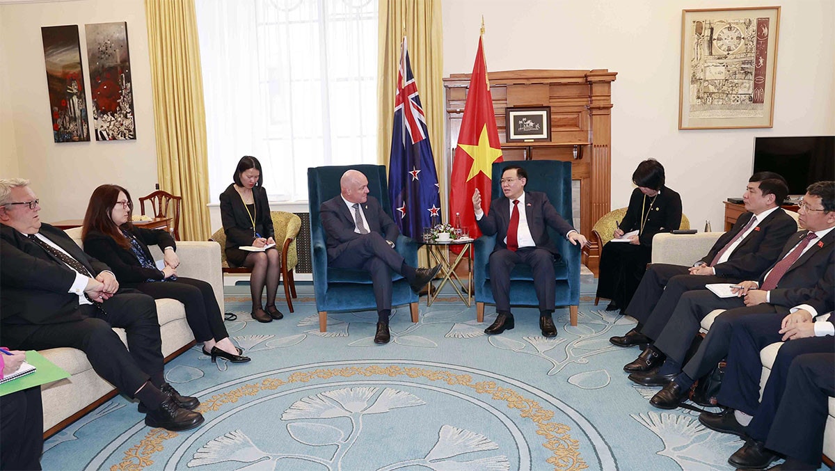 Toàn cảnh Chủ tịch Quốc hội Vương Đình Huệ thăm chính thức New Zealand