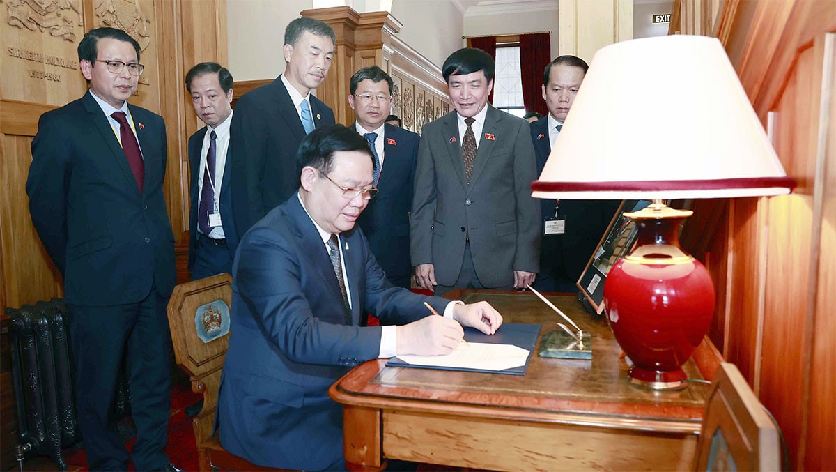 Toàn cảnh Chủ tịch Quốc hội Vương Đình Huệ thăm chính thức New Zealand