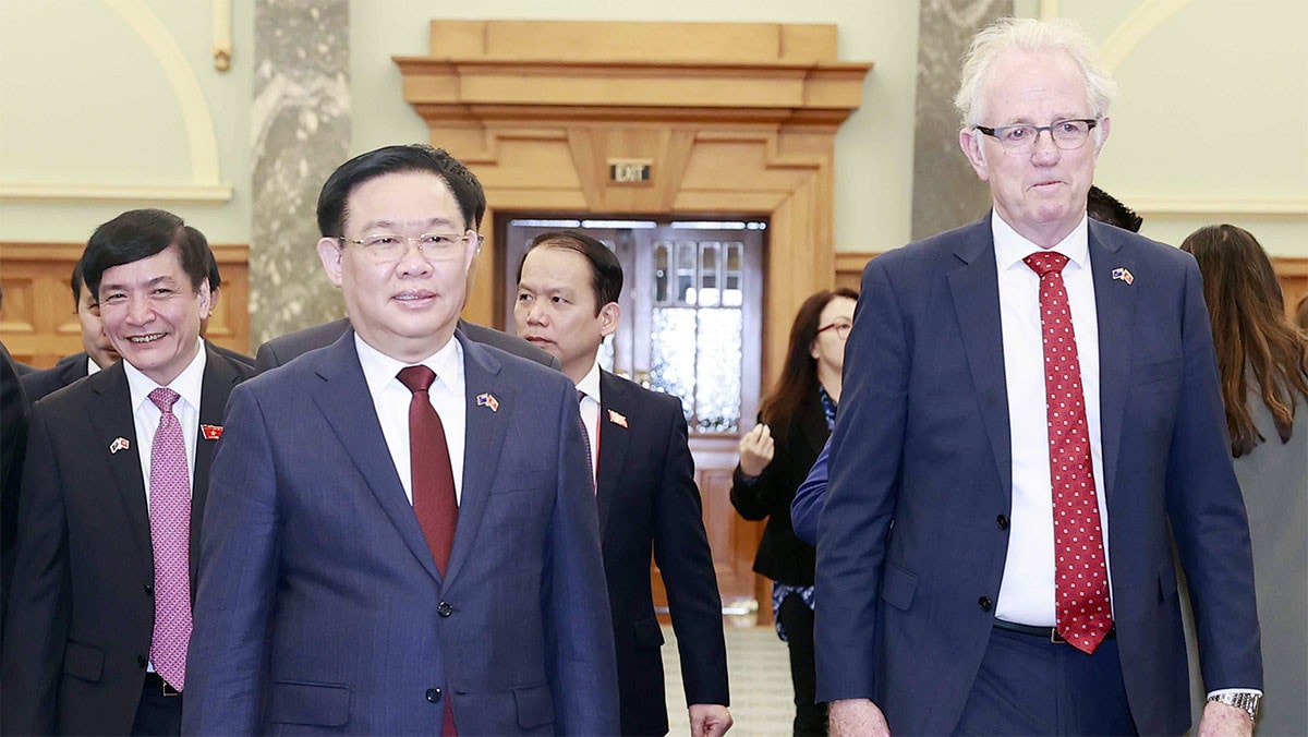 Toàn cảnh Chủ tịch Quốc hội Vương Đình Huệ thăm chính thức New Zealand