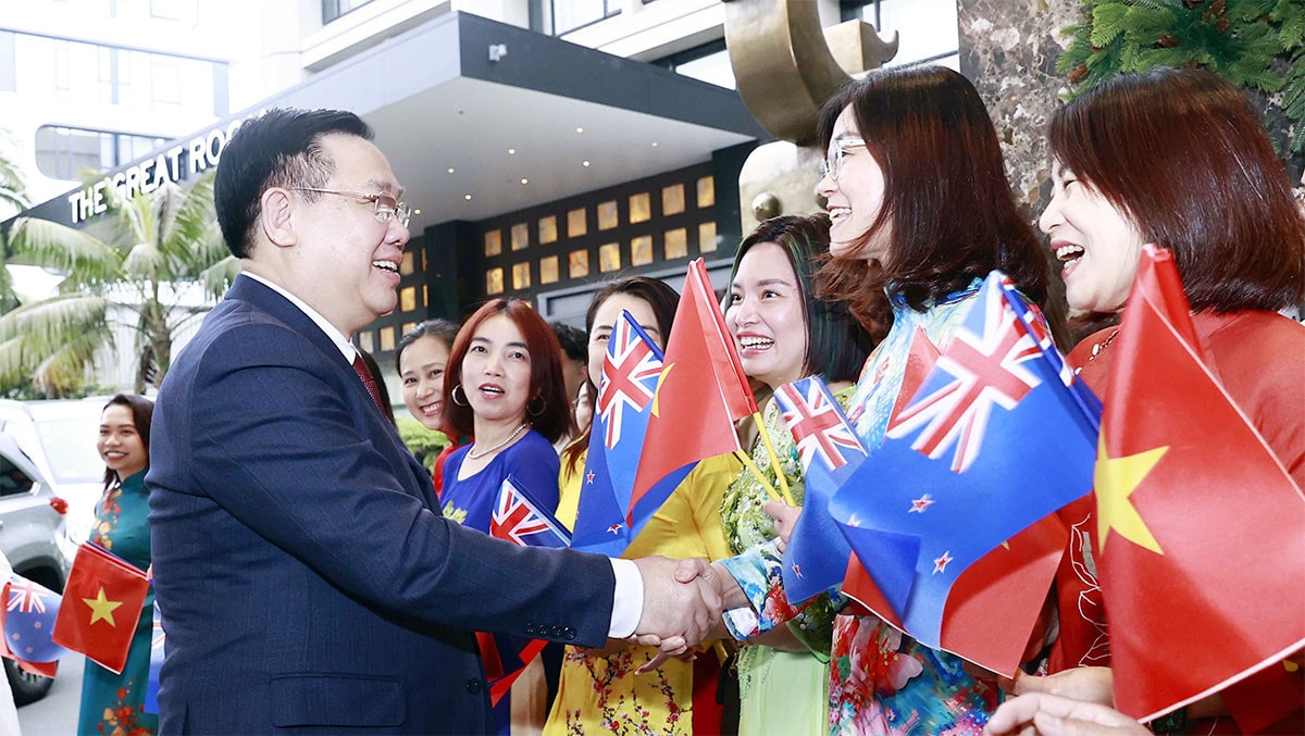 Toàn cảnh Chủ tịch Quốc hội Vương Đình Huệ thăm chính thức New Zealand
